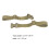 Replacement Backpack Straps Olive Green 2set 2