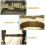 Replacement Backpack Straps Olive Green 2set 9