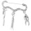 Dentist Inspired Design Brooch Round 1pack 11