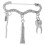Dentist Inspired Design Brooch Round 1pack 7