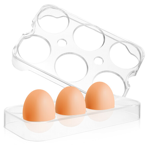 Egg Racks Transparent Plastic 4 Pcs