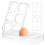 Egg Racks Transparent Plastic 4 Pcs 2
