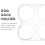 Egg Racks Transparent Plastic 4 Pcs 9