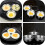 Stainless Steel Poaching Cups Poached Egg Maker Silver 1 Set 9