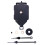 Diy Clock Mechanism Clock Movement Metal 1 Set 5