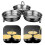 Stainless Steel Poaching Cups Poached Egg Maker Silver 1 Set 2