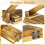 Raindrops Pastry Maker Synthetic Material 1pack 6.5inch 7
