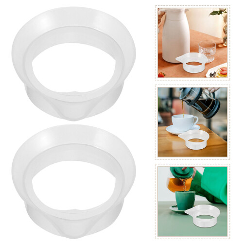 2Pièces Bouchon Verseur Anti- Transparent Adapté Maison 2
