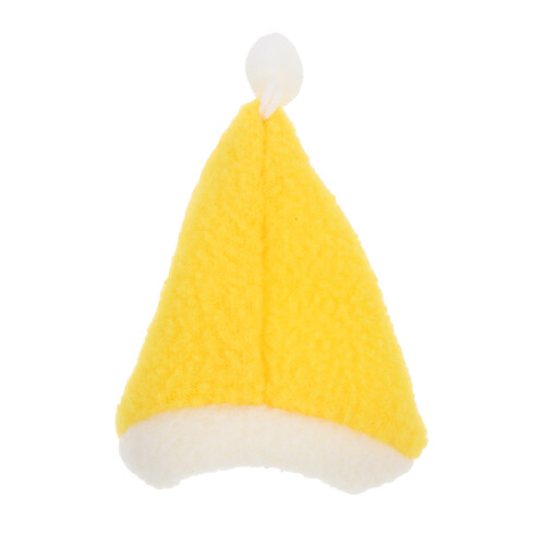 Small Animal Hat For Pets Washable Yellow Round 1pack 2