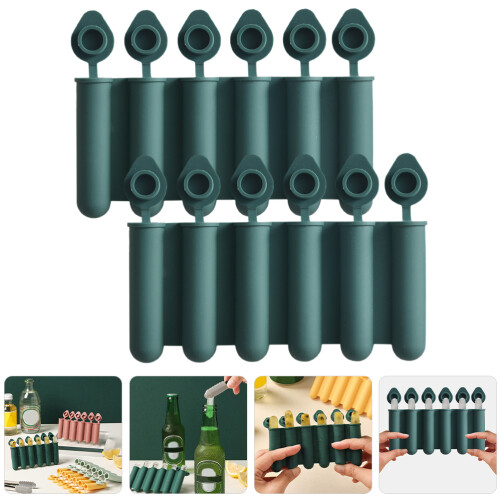 Ice Cube Maker 2pcs For Home Kitchen And Milk Shop With Lid 1