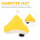 Small Animal Hat For Pets Washable Yellow Round 1pack 9