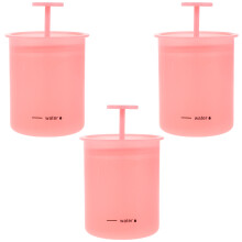 3St Handmatige Foam Dispenser Roze Plastic Gezichtsreiniger Accessoire