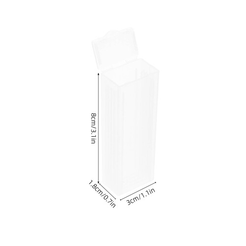 10 Pcs Slide Mailing Clip Small Favor Boxes Pathological Storage 1