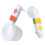 Plastic Measuring Cups And Spoons 1 Set 6.3x3.2x3in 9