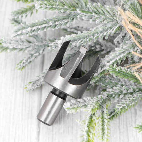 Drill Wood Splitter Silver Hand Tools For Wood Cutting 2