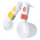 Plastic Measuring Cups And Spoons 1 Set 6.3x3.2x3in 6