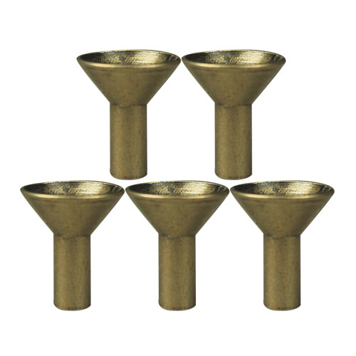 Office Incense Holders Aged Wood 5pcs 1