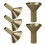 Office Incense Holders Aged Wood 5pcs 10
