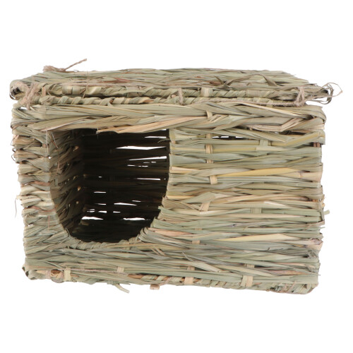 Gymnture Folding Bunny Grass House For Small Animals (Beige) 1