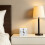 Silent Desk Clock White Acrylic For Home Use Minimalist Style 5