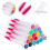 20pcs Eyelash Brush Tubes Lash Extension Eyelash Brush Container 11