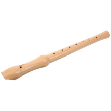 8 hole wooden soprano descant recorder flute wind instrument