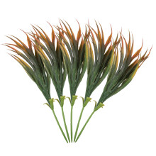 5pcs Fake Plant Decor Artificial Outdoor For Home And Garden