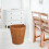 Pet Garbage Can Rattan Trash Creative And Chic Basket 10