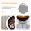 Silver Fireproof Camping Mat For Bbq Heat Insulation Protection 10