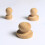 Raindrops  5 Pcs Name Solid Wood Round Handle Seal Diary Stamp Toddler 7