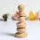 Raindrops  5 Pcs Name Solid Wood Round Handle Seal Diary Stamp Toddler 10