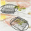 Fried Snack Basket Black Stainless Steel 2pcs 10