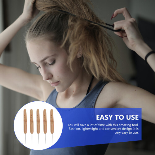 5 Pcs Braider Tools Accessories For Braids Loc Needle Interlocking 1