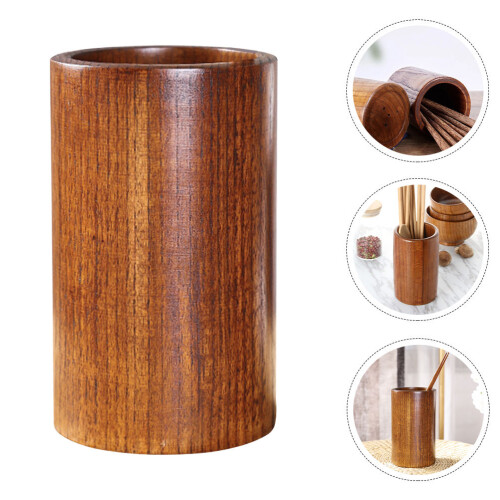 Solid Wood Chopstick Holder Lightweight Chopsticks 2