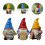 3Stk Garten Zwerg Ornamente Resin 6