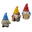 3Stk Garten Zwerg Ornamente Resin 8