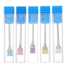 5Pcs Metal Nail Dust Brush Cleaning Kit for Nail Drill Machine Use