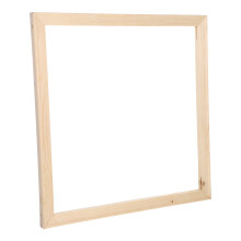 Removable Beige Wood Frame For Diy Canvas