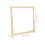 Removable Beige Wood Frame For Diy Canvas 2