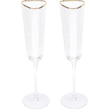 Drinking Glasses Wedding Reception Tall Stemmed 2pcs
