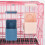 Automatic Rabbits Pet Feeder 22.00x21.80x9.50cm Pink 11