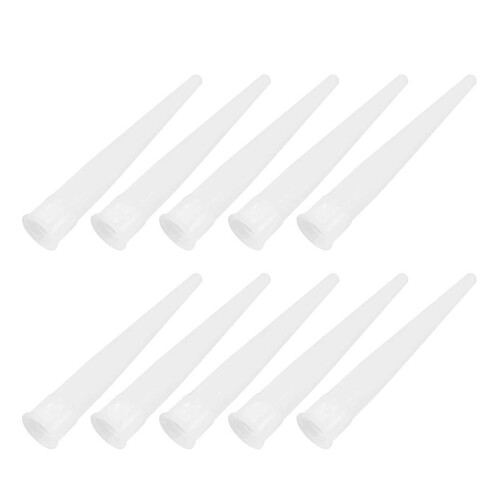 100St Kunststof Kitpistool Tips, Wit, Voor En Thuis 2