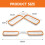 2pcs Foldable Plastic Wall Mounted Racks Storage Shelves For Bathroom 8