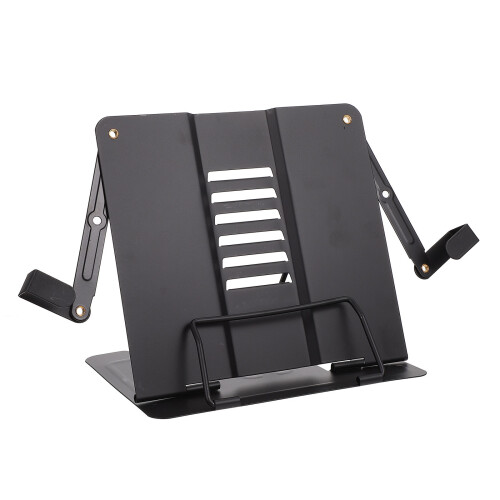 Desk Book Stand For Reading Adjustable Textbook Holder Rest Rack