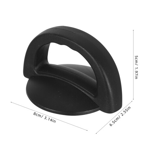 Sturdy Pot Cover Handle Replacement Black 10pcs 1