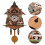 Traditional Cuckoo Clock Wooden Pendulum Wall Decor 5