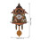 Traditional Cuckoo Clock Wooden Pendulum Wall Decor 3