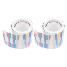 2 Rolls Price Tag Sticker Blank Jewelry Label Stickers Empty Tags