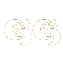 8St Dreamcatcher Metalen Hoepels Gouden Voor Knutselprojecten