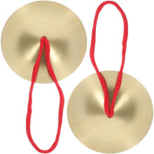 Orff Teaching Aids Finger Cymbal Brass Musical Instruments